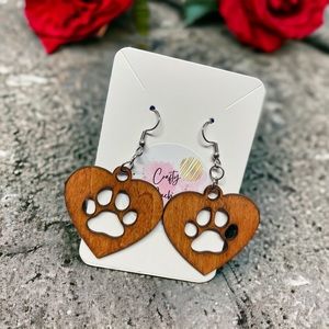 Doggy love earrings